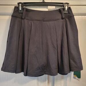 HALARA Black Active Skirt With Built In Shorts